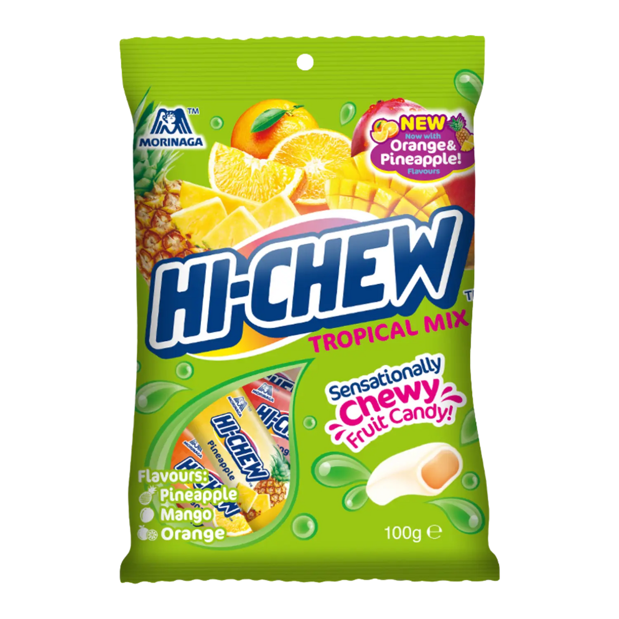 Morinaga Hi-Chew Tropical Mix (Bag) 100g