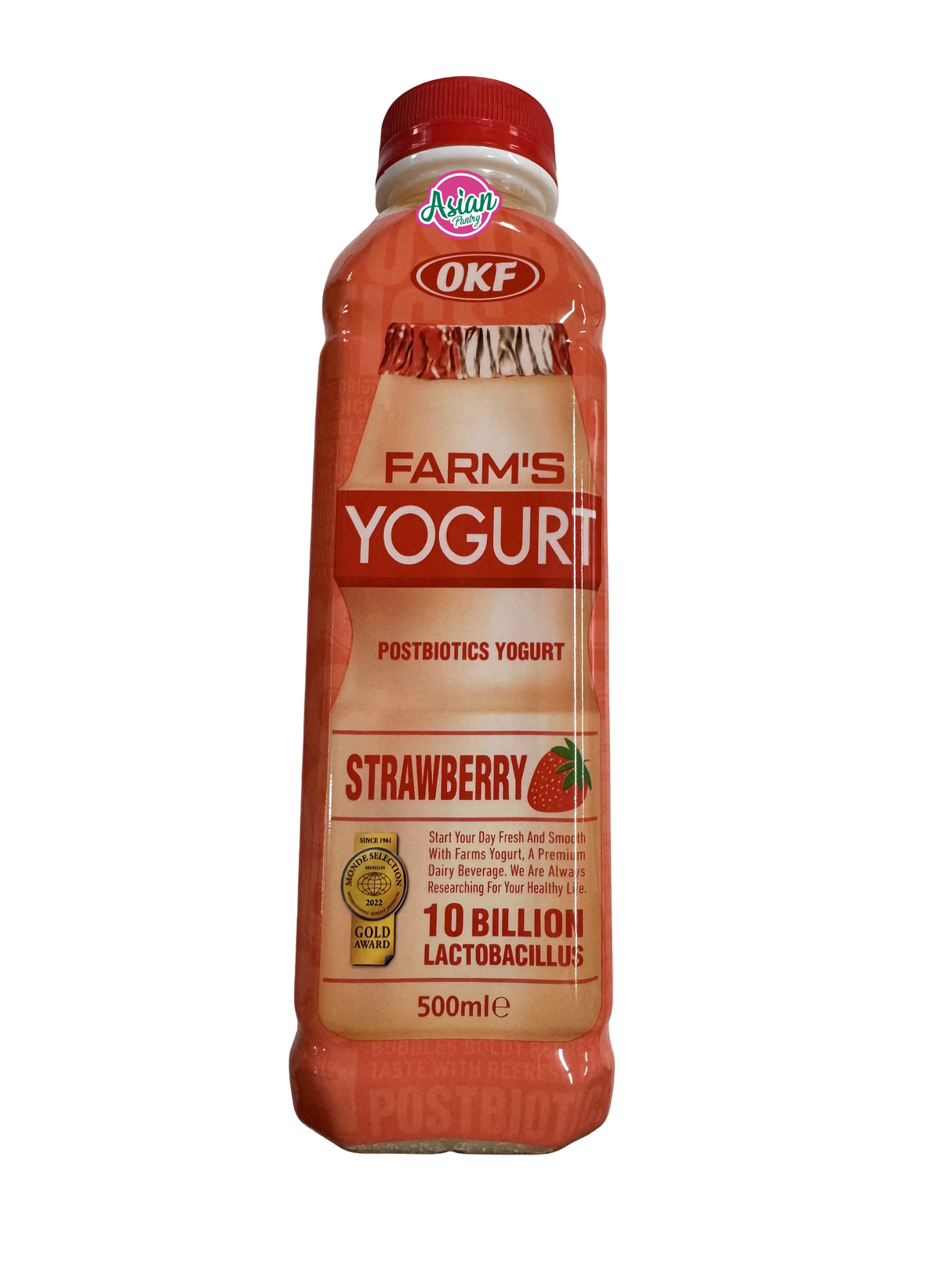 OKF Farm's Yoghurt Strawberry Drink 500ml