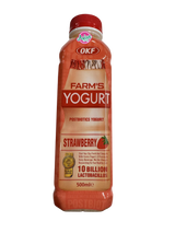 OKF Farm's Yoghurt Strawberry Drink 500ml