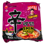 Nongshim Shin Ramyun Tom Yum 4pk 492g