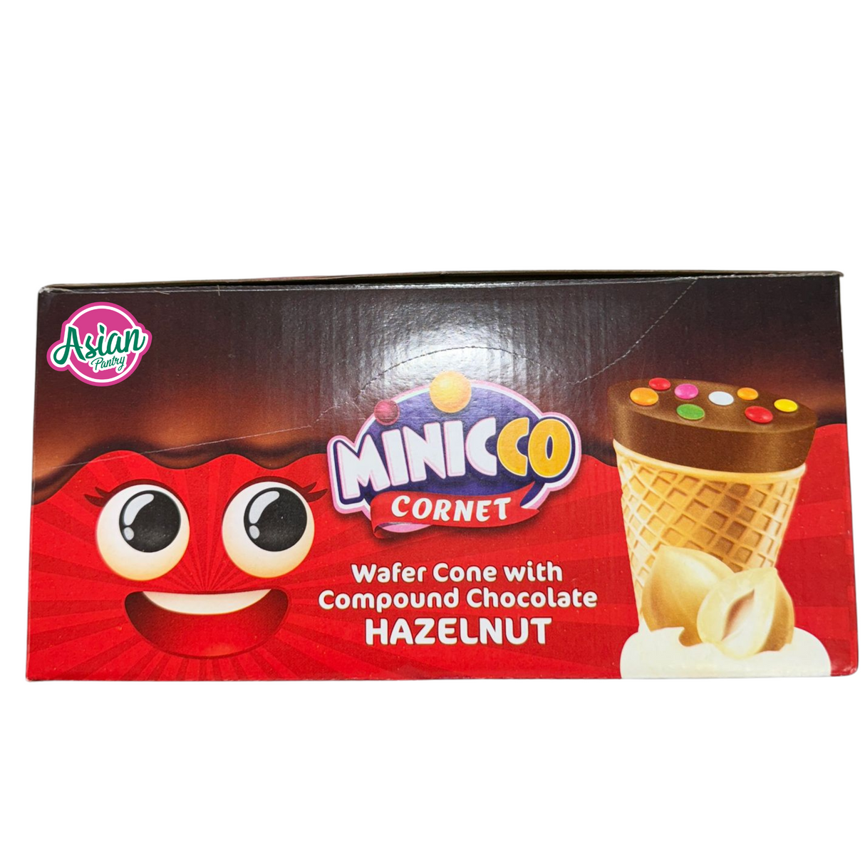 Minicco Cornet Hazelnut 25g