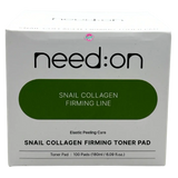 need:on Snail Collagen Firming Toner Pad 100pcs 180ml
