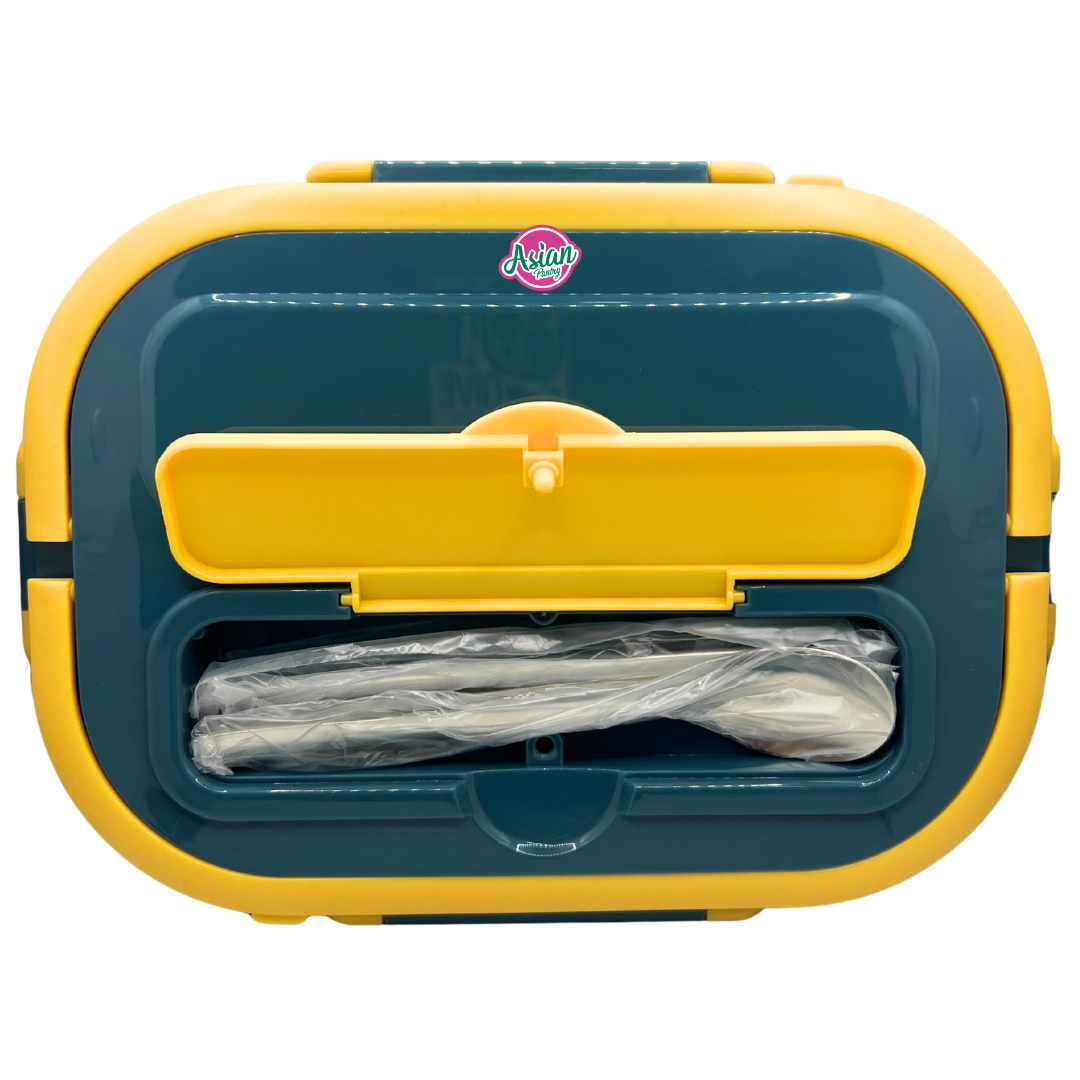 AI Bento Lunch Box Stainless Steel 4 Sections 720g
