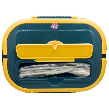 AI Bento Lunch Box Stainless Steel 4 Sections 720g