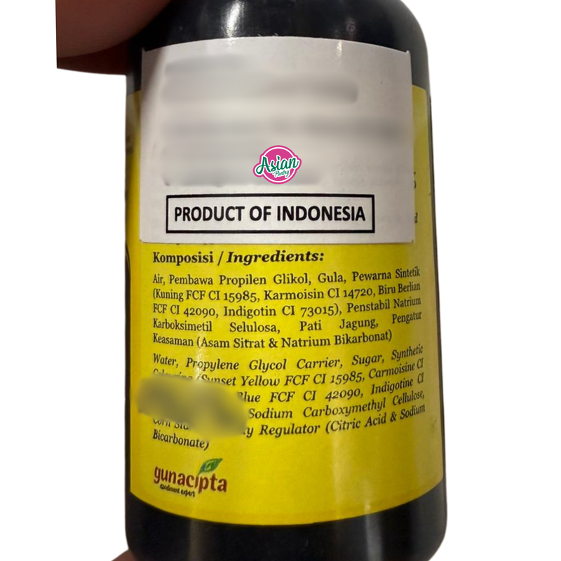 Koepoe Koepoe Food Colouring - Black/Hitam 30ml