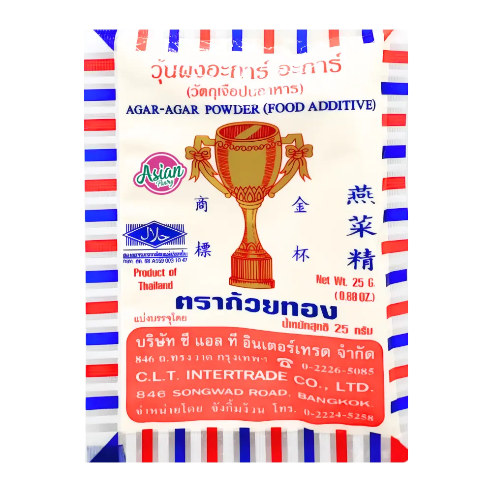 Serbuk Agar-Agar Trophy 25g