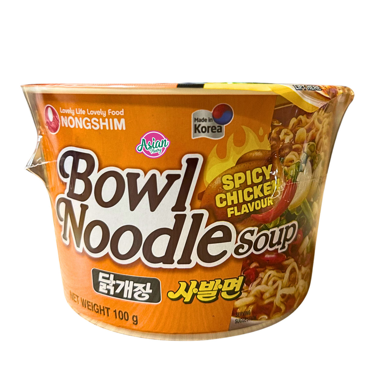 Nongshim Shin Ramyun Spicy Chicken Bowl 100g
