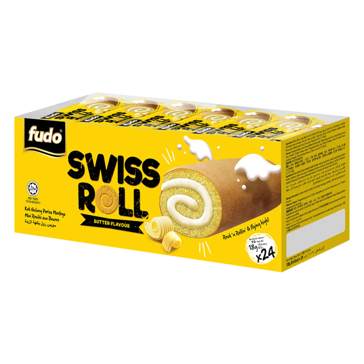 Fudo Swiss Roll Butter 24pk