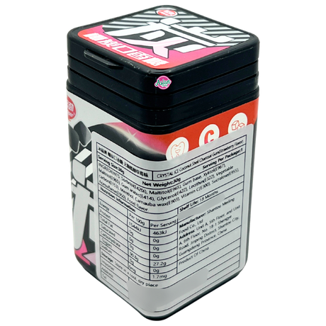 Ice Crystal Coconut Shell Charcoal Gum (Strawberry Flavour) 30g