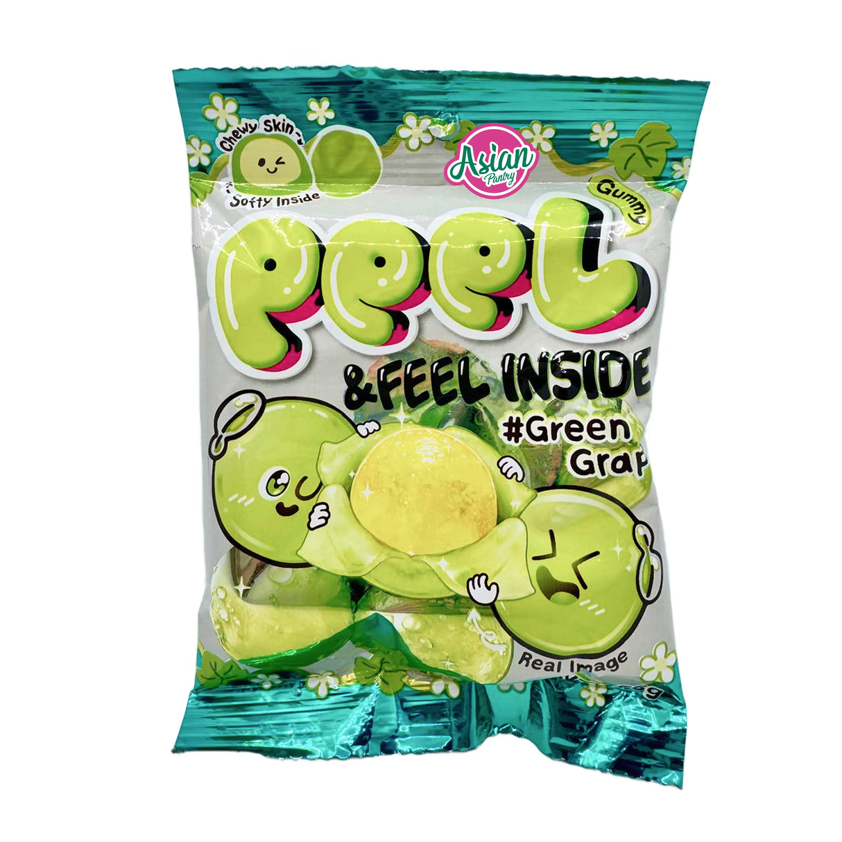 Peel Gummy Green Grape 58g