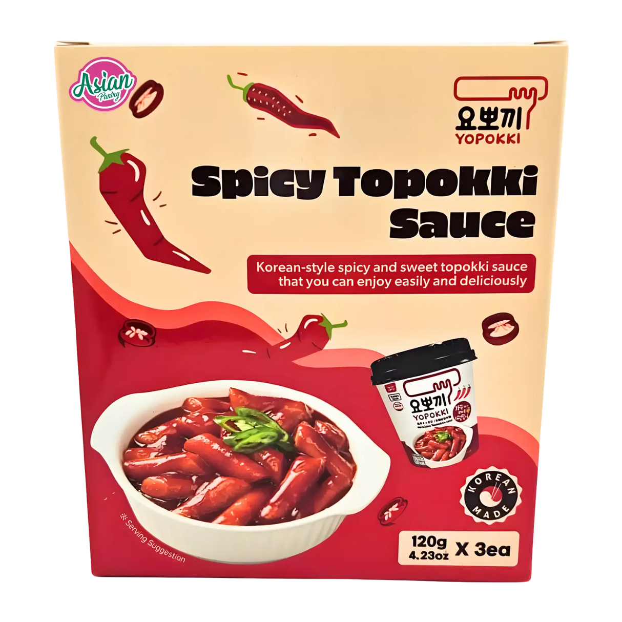 Yopokki 辣炒年糕酱 360g