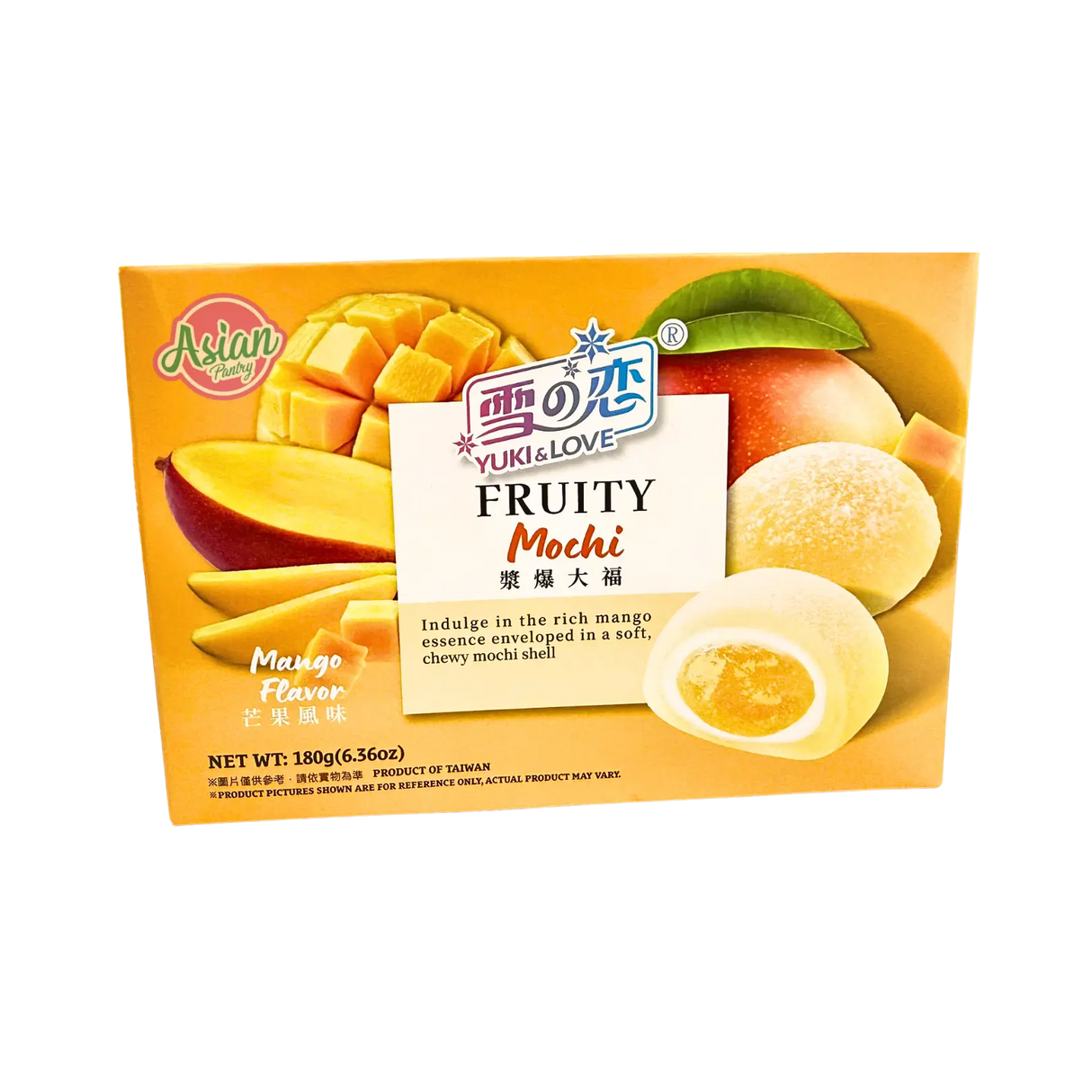 Yuki & Love Fruity Mochi - Mango Flavour 180g