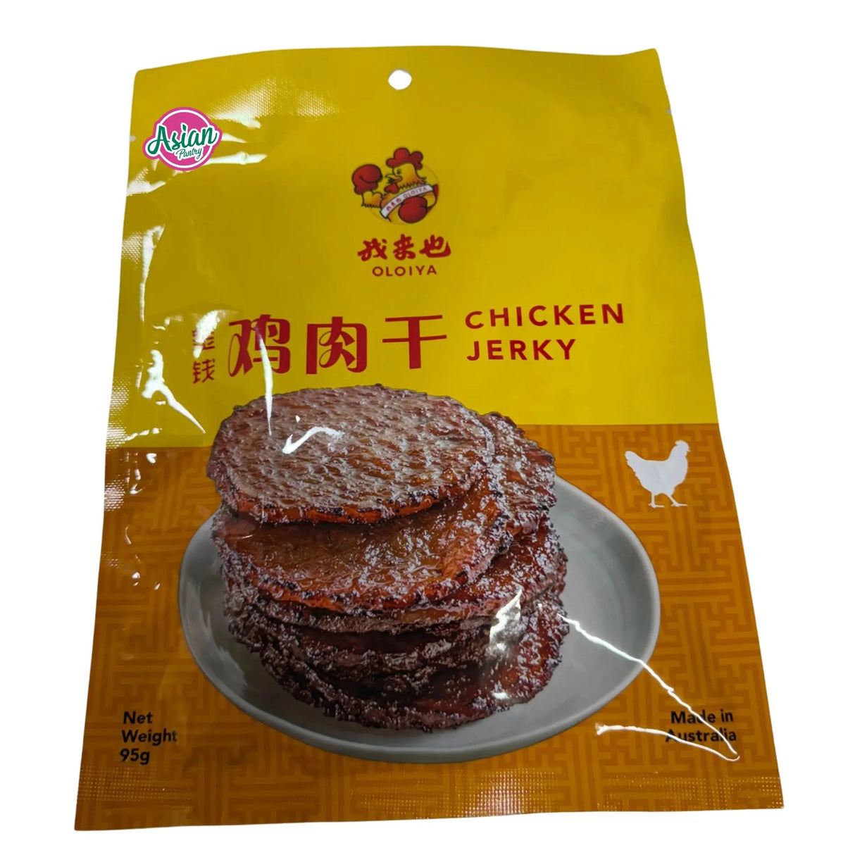 Oloiya Gold Coin Chicken Jerky 190g