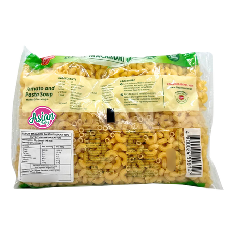 Delmonte Elbow Macaroni Pasta Italiana 400g