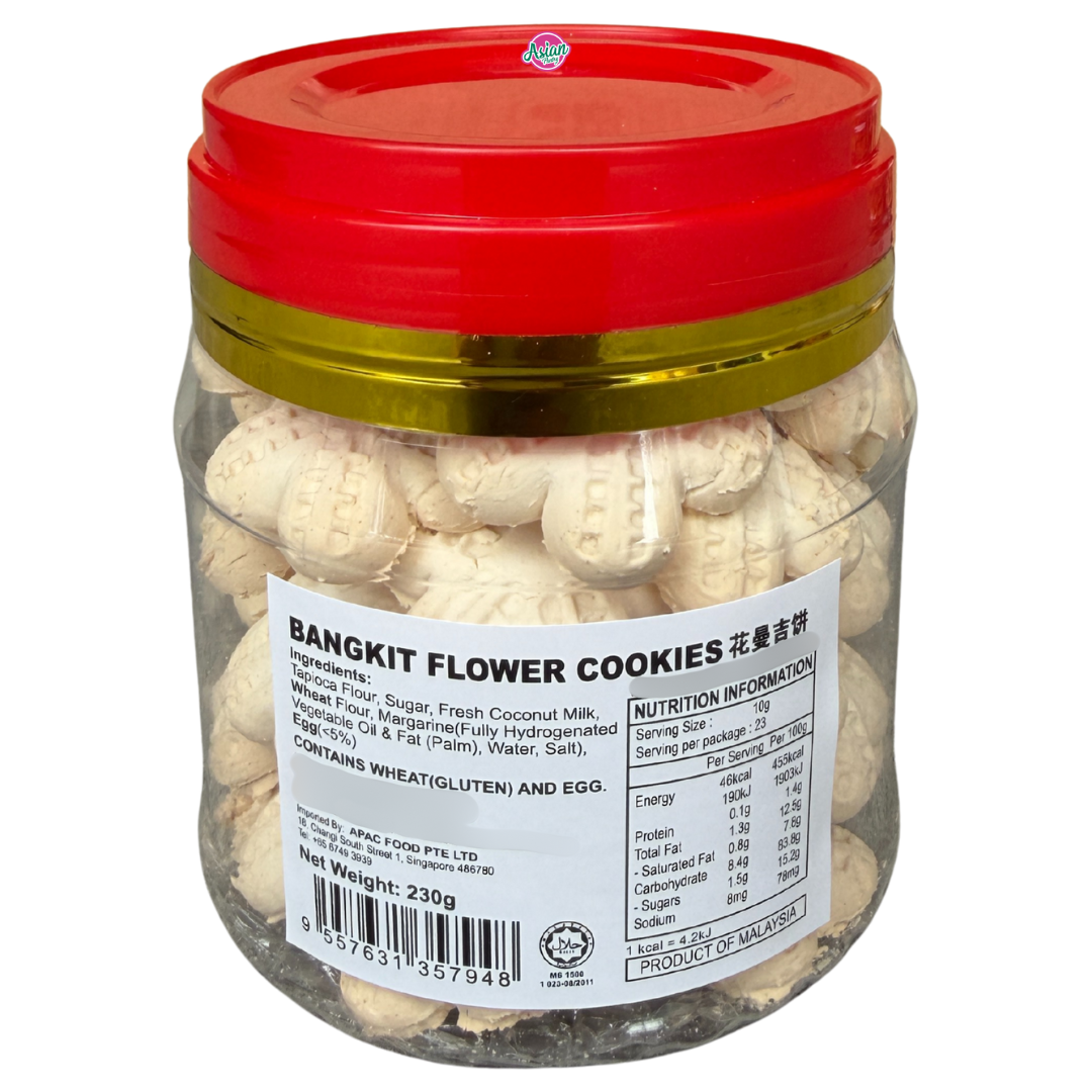 Delyco Kuih Bangkit Flower Cookies 230g