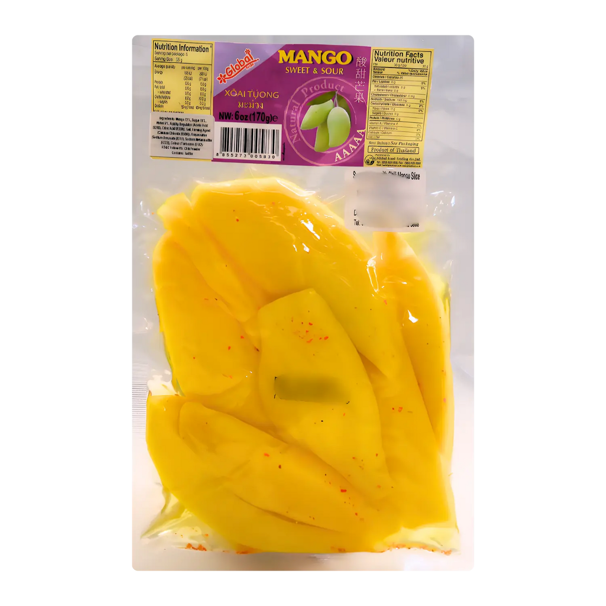 Global Mango Sweet &amp; Sour dengan Cili 170g