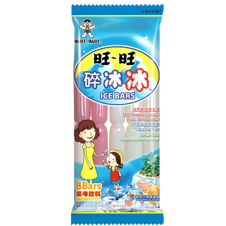 Want Want Hot Kid Ice Popsicle Mixed Flavour 624ml
