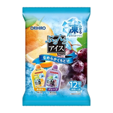 Orihiro Ice Jelly Orange & Grape (Freeze & Eat) 12pcs 240g
