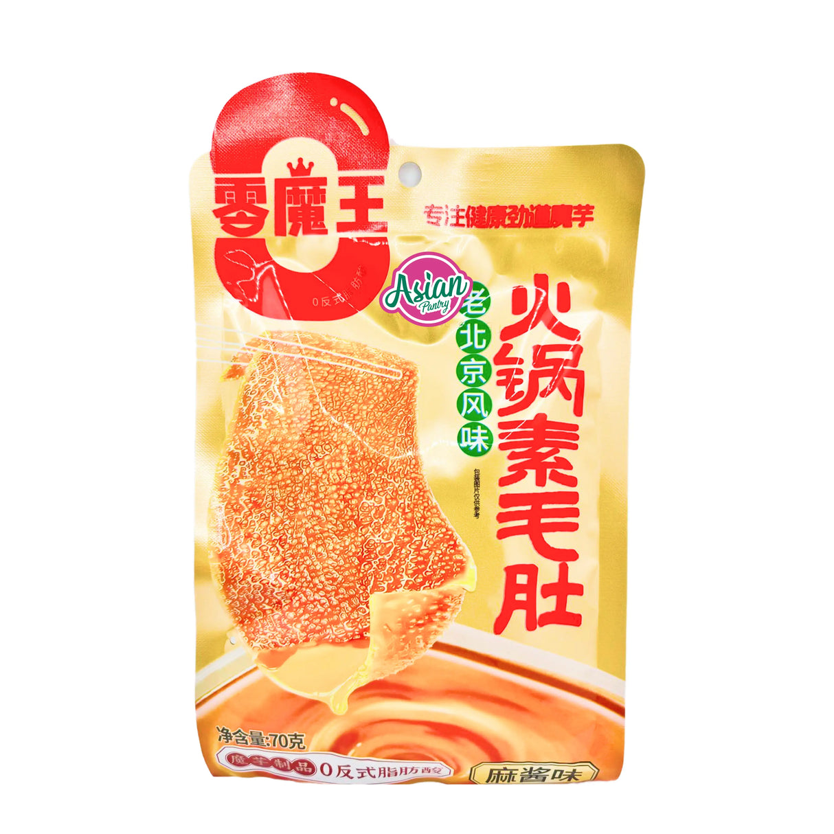 LingMoWang Hot Pot Vegetarian Konjac (Sesame Flavour) 70g