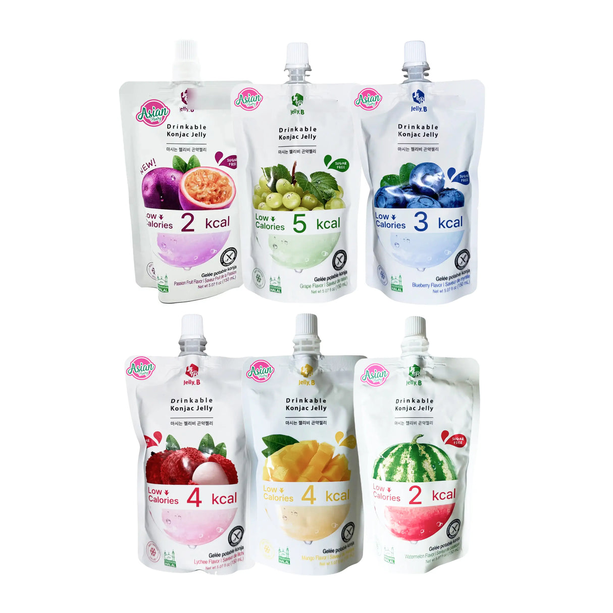 Jelly B Konjac Jelly Variety Bundle