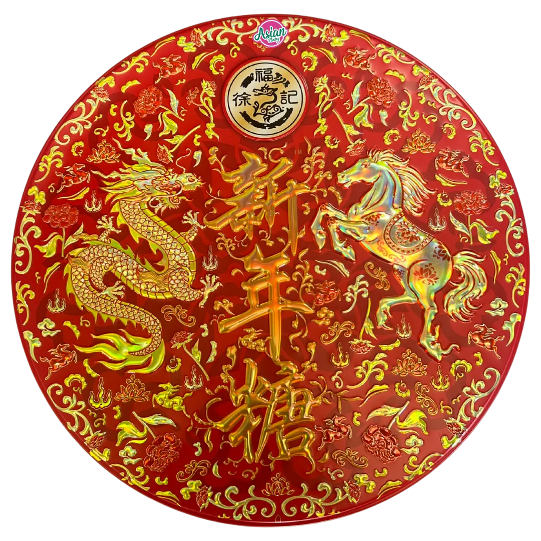 XFJ Chinese New Year Candy (Mixed Flavour) Tin 420g