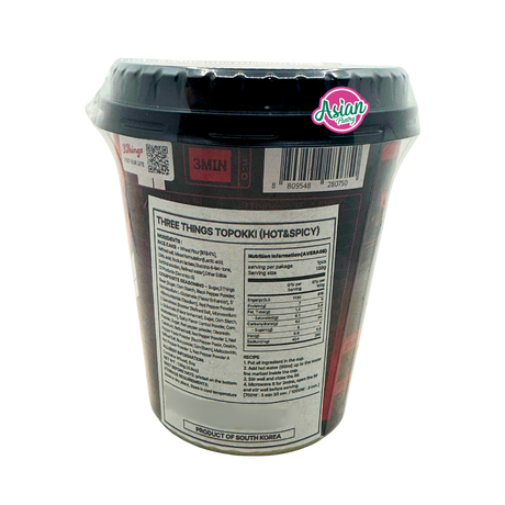 3Things Samcheop Topokki Pedas 139g