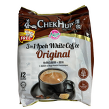 ChekHup 3 in 1 Ipoh White Coffee Original 12 Sachets 480g
