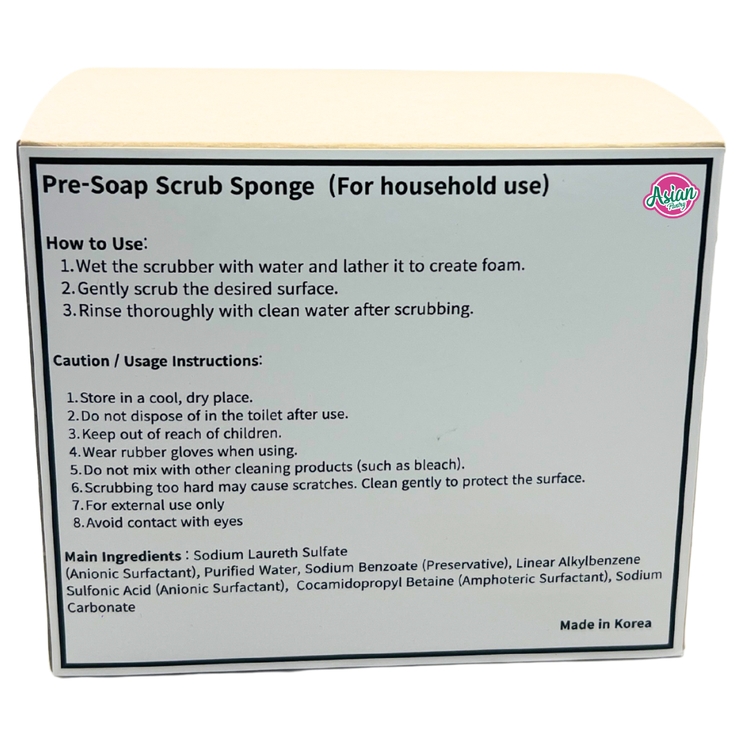 Ssada Pre-Soap Scrub Sponge