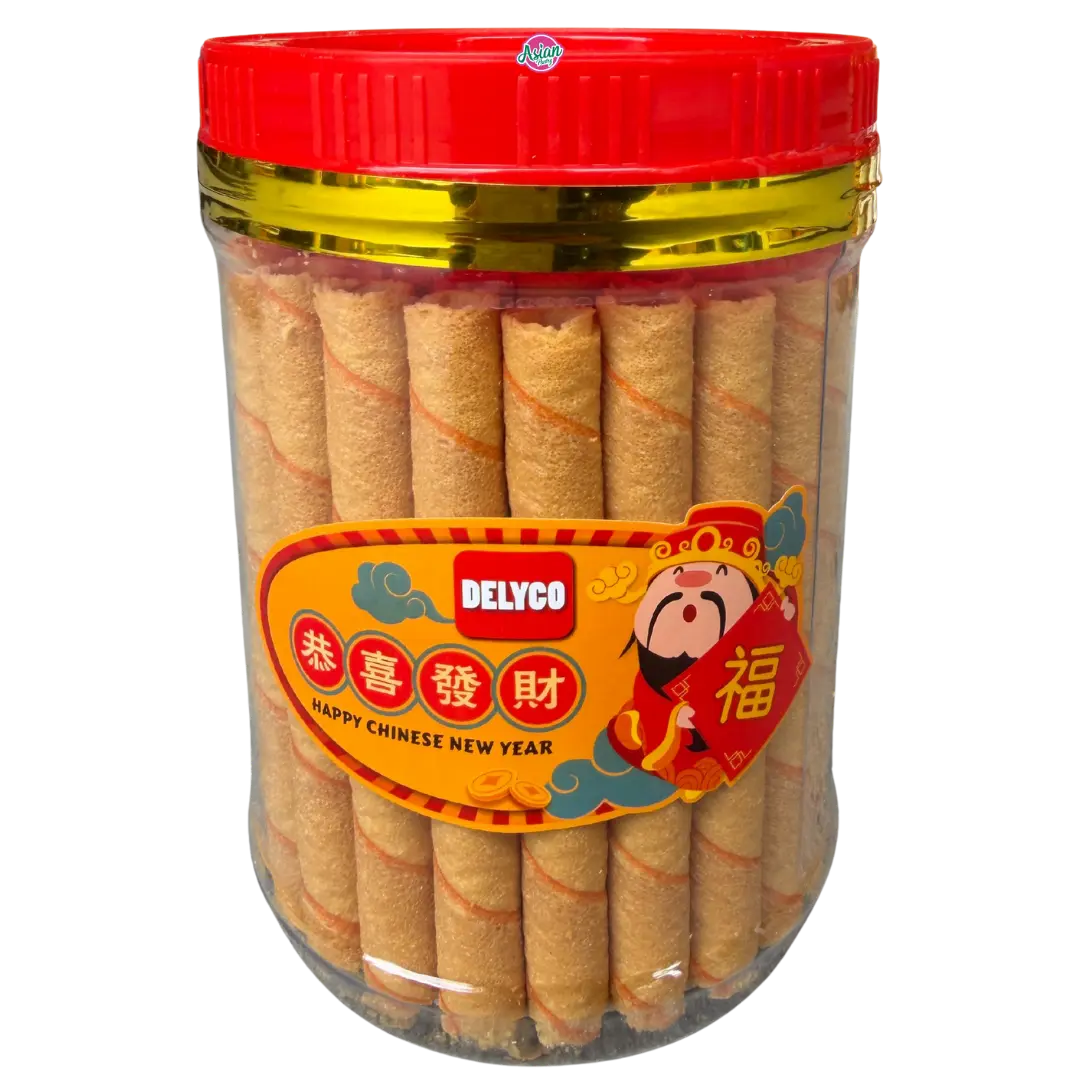 Delyco Salted Egg Wafer Rolls 320g