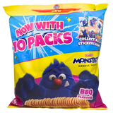 Mamee Monster Noodle Snack BBQ 10pk 250g