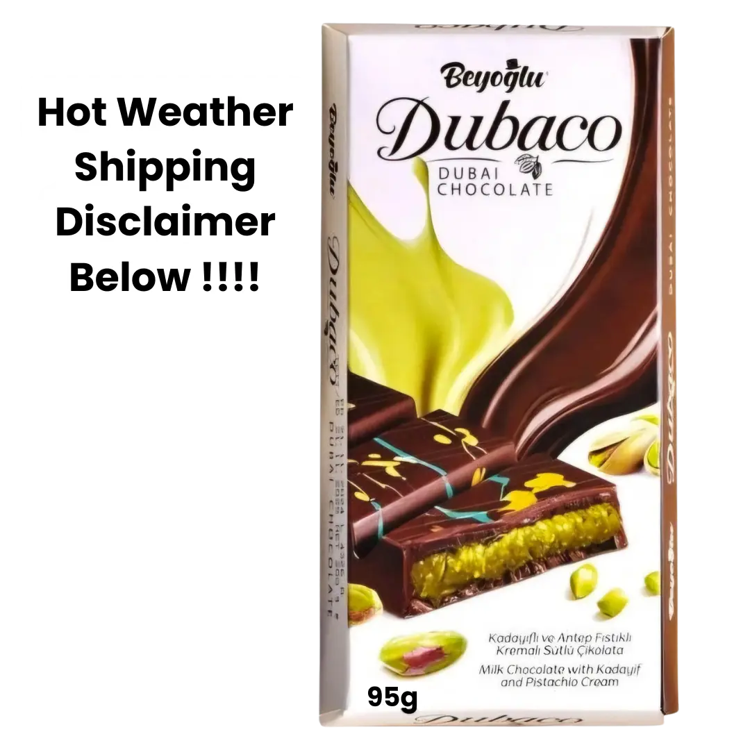 Beyoglu Dubaco Dubai Pistachio Coklat 95g