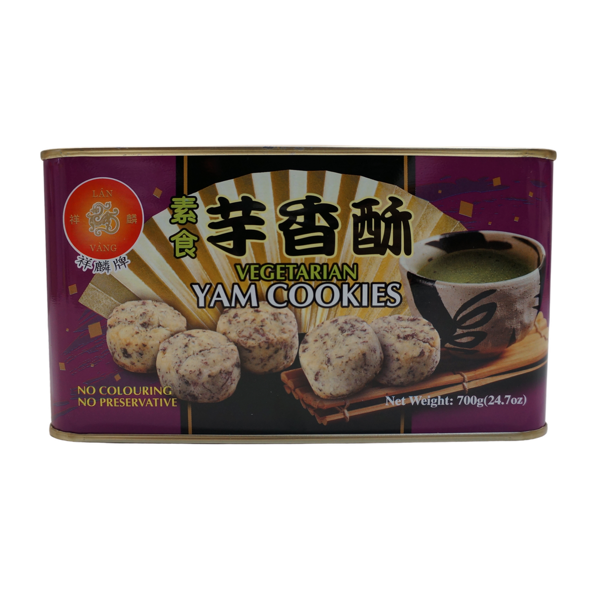 Lan Vang 素山药饼干 700g