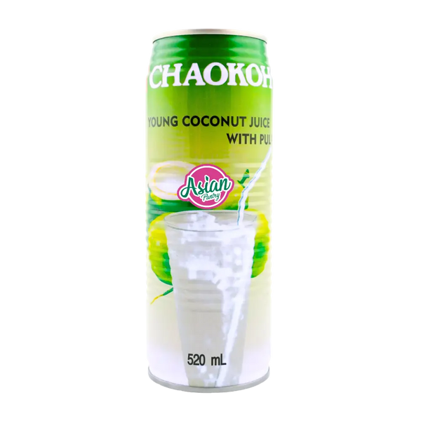 Chaokoh 椰子汁（带果肉） 520 毫升- 亚洲食品储藏室| 亚洲杂货店