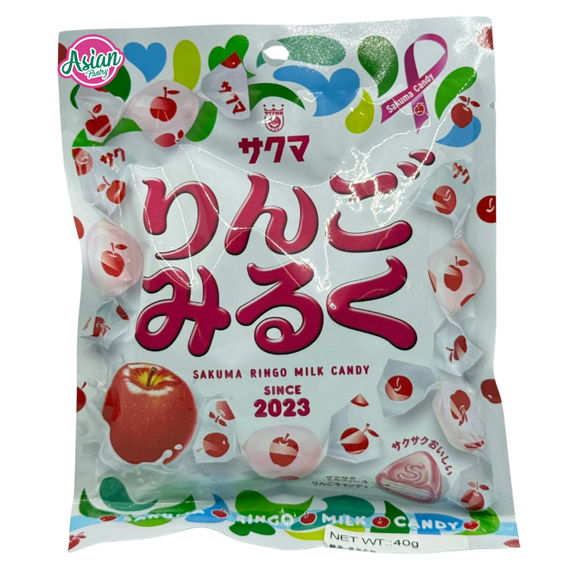 Sakuma Apple Milk Candy 40g