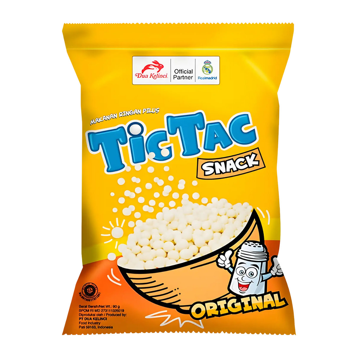 Dua Kelinci Tic Tac Cassava Snack Original Flavour 80g