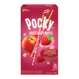 Glico Pocky Buah Hancur Strawberi Peach Yoghurt 38g