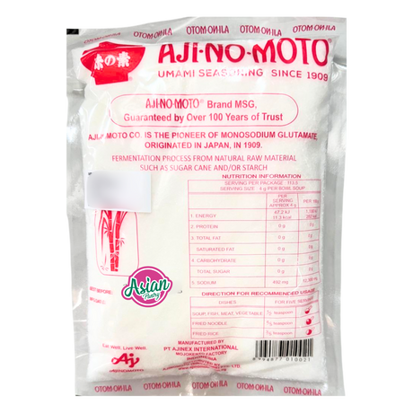 Ajinomoto Monosodium Glutamate (MSG) 454g