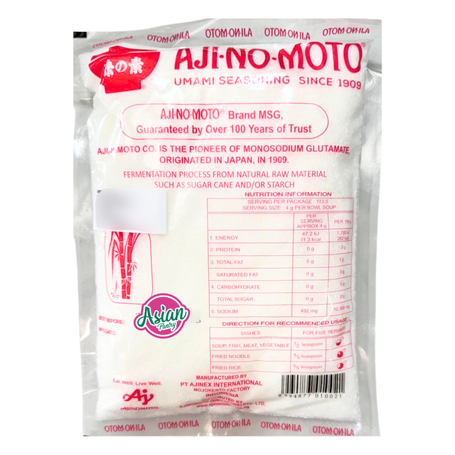 Ajinomoto Monosodium Glutamate (MSG) 454g – Asian Pantry