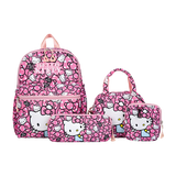 Sanrio Hello Kitty 4pcs Set: Backpack, Pencil Case, Shoulder Bag, Wallet