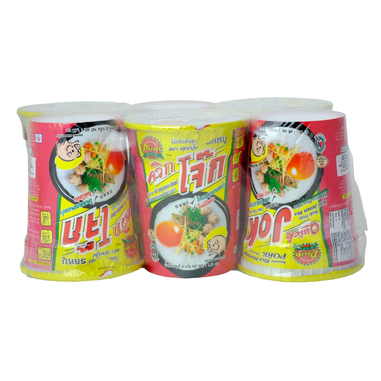 Madam Pum Jok Cup Pork 6PK 252g
