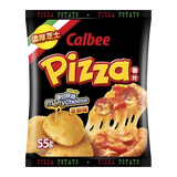 Calbee Potato Chips Pizza Melty Cheese 55g