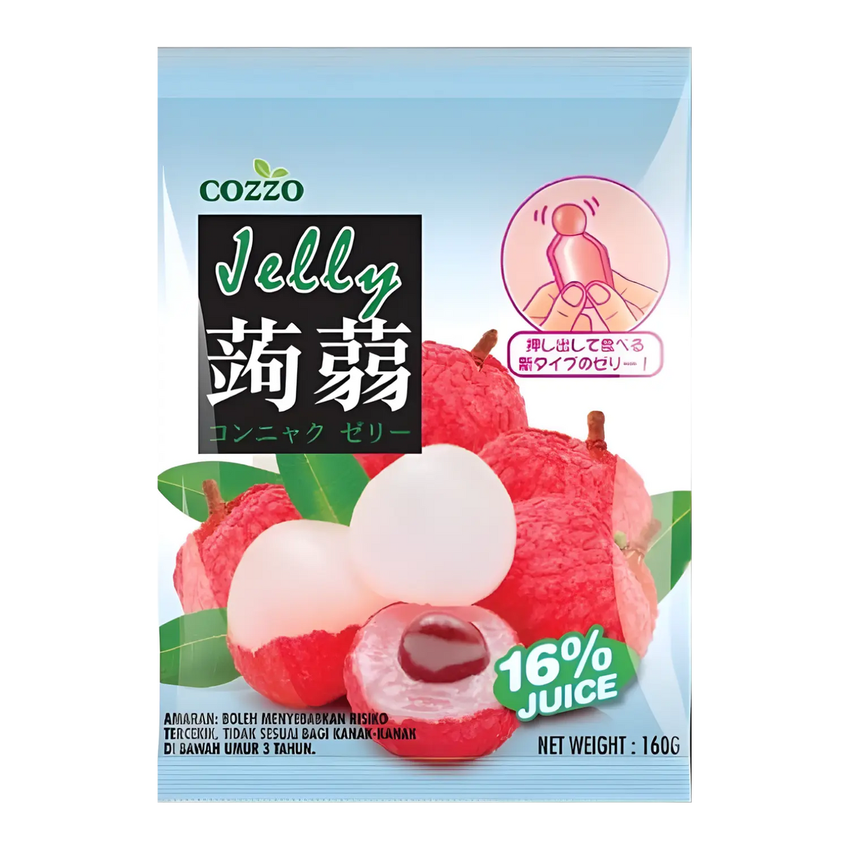 Cozzo 蒟蒻果冻荔枝 160g