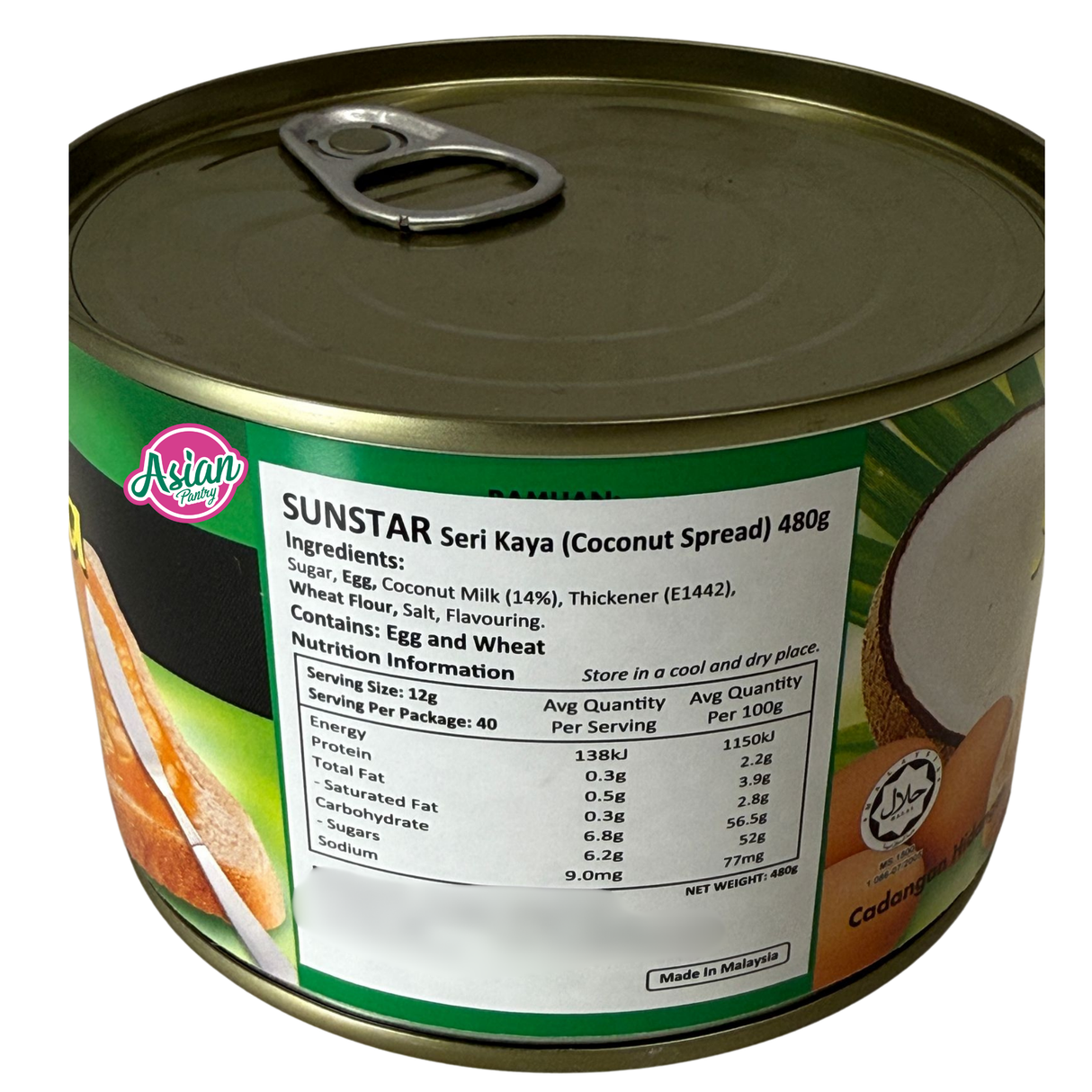 Sunstar Seri Kaya (Coconut Spread) 480g