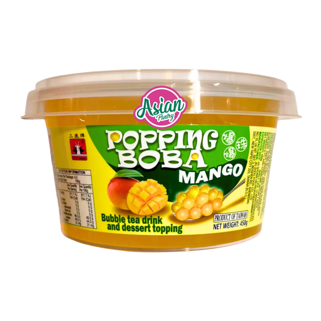 CTF Mango Flavour Popping Boba 450g