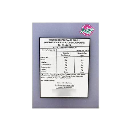 Butterfly Ube Taro Flavour 1000ml