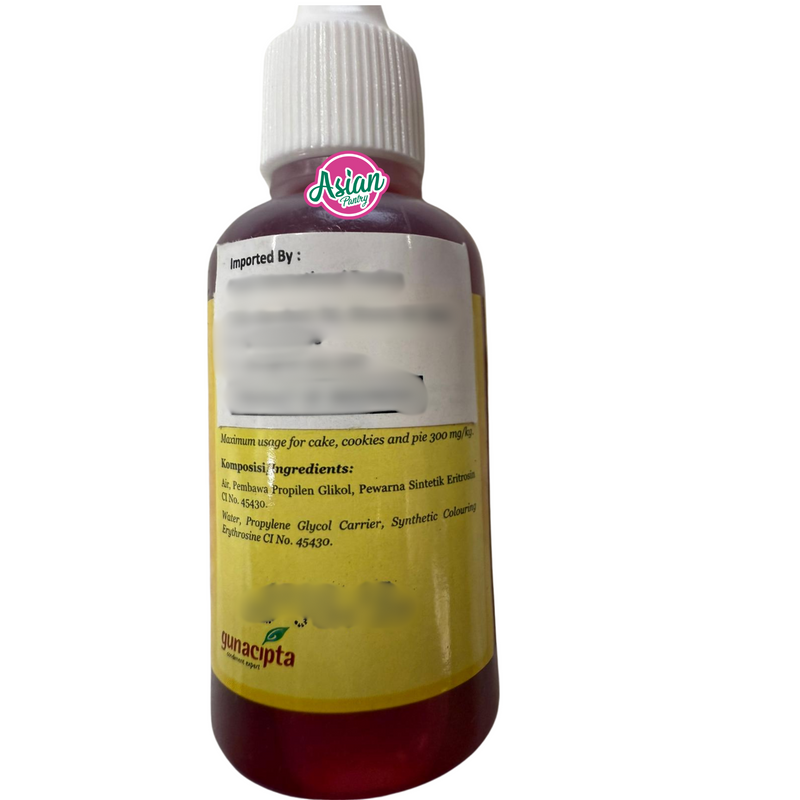 Koepoe Koepoe Food Colouring - Pink/Merah Muda 30ml