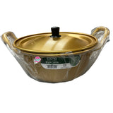 Kaesung  Dong-Suh Aluminum Korea Yellow Handle Pot 18cm (Golden Ramen Pot)