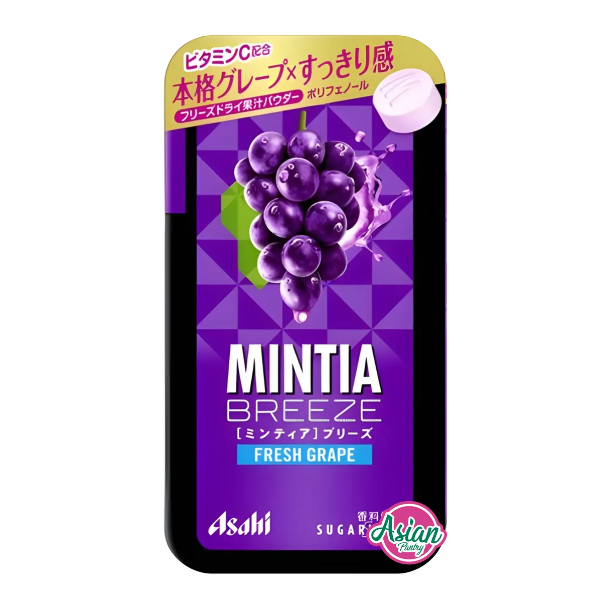 Asahi Mintia Breeze Fresh Grape Sugar Free 22g