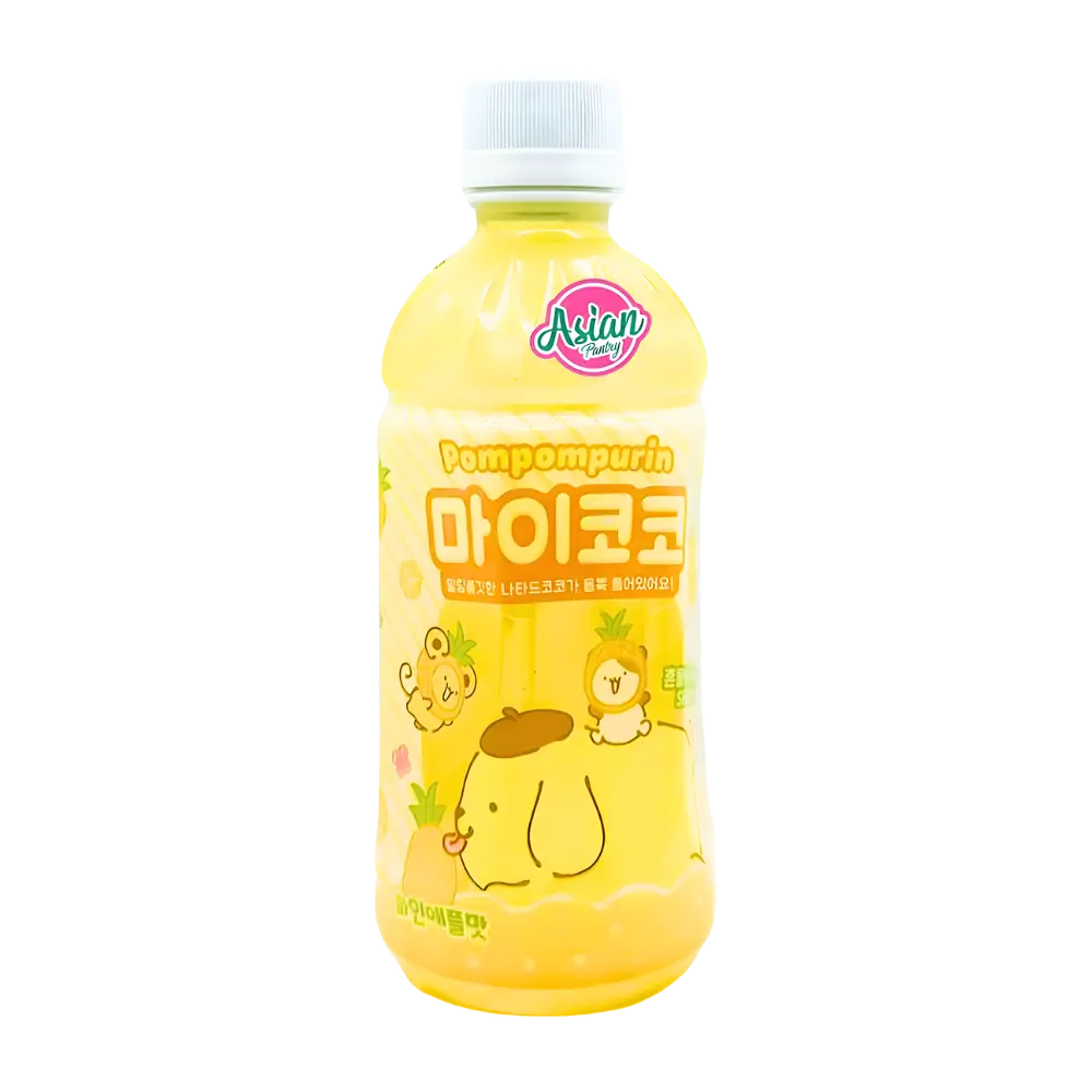 MyCoco Pompompurin Drink Pineapple Flavour 340ml