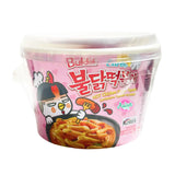 Samyang Buldak Carbo Hot Chicken Flavor Topokki Bowl 179 g